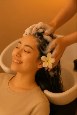 【︎🩵学生限定︎🩵】ヘッドスパ＆3stepトリートメント️🫧 勉強も部活もがんばる自分に、ご褒美タイム💗