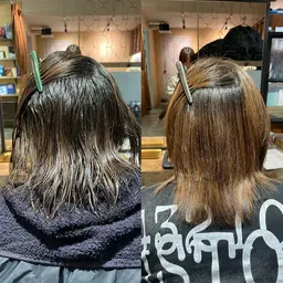 【残り1名限定クーポン‼️】ブリーチ毛でハイダメージの方オススメ🪄💫 / 縮毛矯正