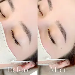 【大人気❤️最新アイブロウ】ハリウッドブロウリフト✨眉毛パーマ×ワックス脱毛✨