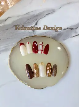 【他店ソフトジェルオフ無料】バレンタインデザインコース🍫❤️