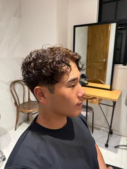 🌀【残り5名様限定】🚹カット+パーマ 【波巻き・スパイラル・デザイン何でも🆗⭕️】