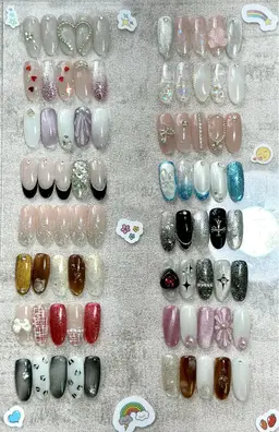 【練習モデル】🩵人気NO.1🩵☆16種類から選ベる定額デザインコ一ス【オフ代別途￥300】