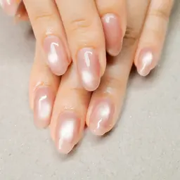 【ジェルネイル】マグネットワンカラー