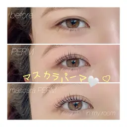 🧸韓国まつげ♡マスカラパーマ[まつげティント]¥5000🧸*補足説明必ずお読み頂きご返信ください