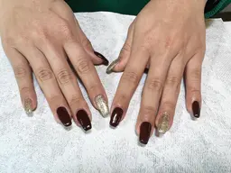 成人式長さだし10本+シンプルアート 90分