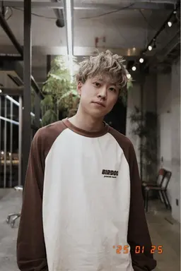 ミニモ限定🌀メンズカット+ブリーチ+カラー［ベージュ/アッシュ/ハイトーン/ハイライト/メッシュ］