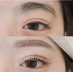 【 NEW/眉毛スタイリング 】アイブロウWAXスタイリング＋まつげパーマ￥8000＋指名料¥300 ※オフ不可※