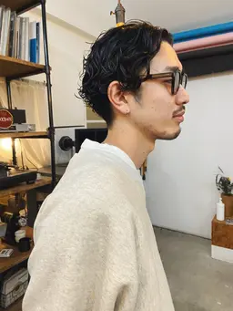 1日2名様限定🌿人気No.1メンズカット＋毛流れニュアンスパーマ