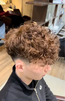 カットカラーパーマ