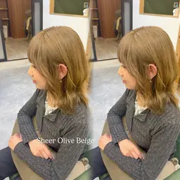 【根元が気になる方👀♡】リタッチブリーチ➕ワンカラー➕似合わせレディースカット🩰