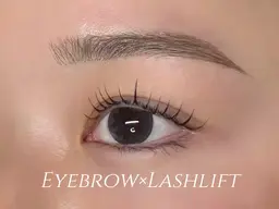 まつ毛パーマ+眉毛wax💫