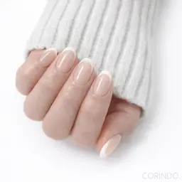 ジェルネイル【オフなし】🩷店長仕上🩷️🩵フレンチ️🩵💅HAND💅