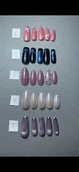 (チップ長さ出し ). 1​〜​5番からお選びください🎨 カラー変更OK