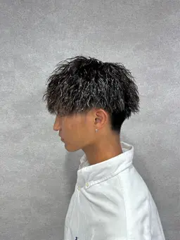 【パーマで悩んでいる方】メンズカット＋パーマ