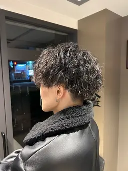 カット➕パーマ➕眉メンテ（ツイストスパイラル・スパイラル）