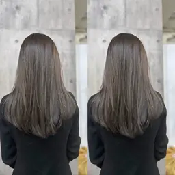 人気NO.2【髪質改善】カット＋フルカラー＋超音波トリートメント！ロング料金無し