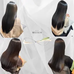 🌟初回限定🌟👑人気No. 1👑🫧髪質改善METEOカラー🌿+高級ケラチンtr