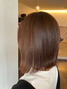 切りっぱなしボブ