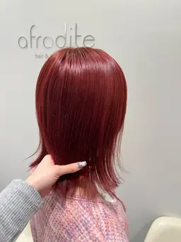 【🩷Wカラー🩷】ブリーチ1回×カラー×2stepトリートメント