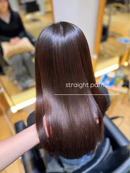 🌱リタッチ地毛風ストレートパーマ🌱✨木曜日🙅♀️ブリーチ履歴🙅♀️