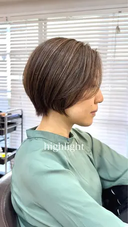 🍁何度でも🍁カット＋ハイライト＋トリートメント［新宿/ブリーチ］