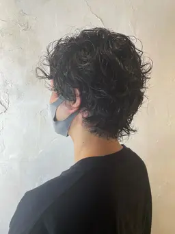 ◆メンズプラン◆【炭酸シャンプー+ロイヤルパーマ+カット+眉カット】