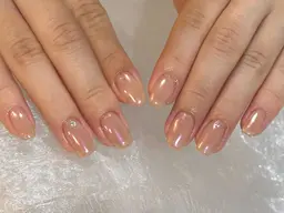 オーロラorミラーネイル🍑(オフなし)