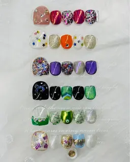 夏向け☆デザインフットネイル　初回オフ込み