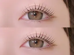 【🩵平日35%off🉐🩵】ケラチンラッシュリフトパリジェンヌorカール➕アイパック付き高濃度トリートメント込