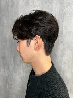 2.3回めの方限定‼️メンズカット＋ダウンパーマ🌈ダウンパーマ，フェザーパーマ