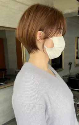 【大人世代に人気🌿】白髪ぼかし×立体ハイライト＋小顔カット