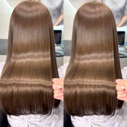 🆕【🌟ご新規特典🌟】前髪カット+縮毛矯正+薬剤除去トリートメント＋人気NO1髪質改善トリートメント