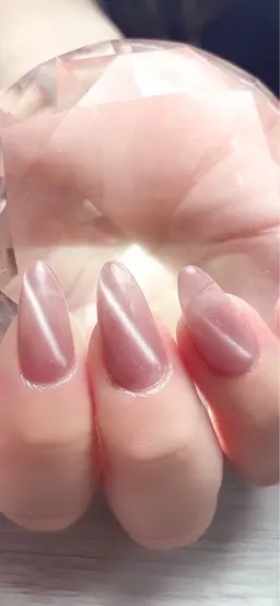 【フィルインオフ無料✨小パーツ3個まで追加無料✨】シンプル長居駅徒歩7分駅チカシンプルHANDマグネットネイル