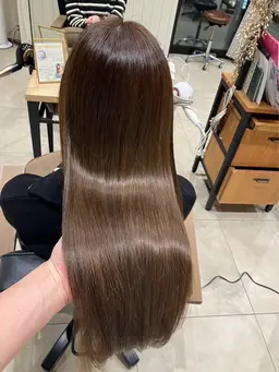 ミニモ限定·͜·♡🟠ツヤカラー&🟢髪質改善トリートメント(11,500相当)