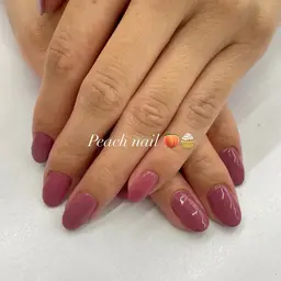 ジェルネイル🎨初めての方におすすめワンカラー❣️《パラジェル使用、ラメ、ホロok 、長さだし無、オフ無》