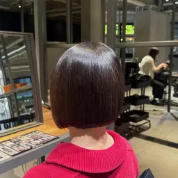 🎀“ボブ・ショート限定”カット + 3stepトリートメント🫧