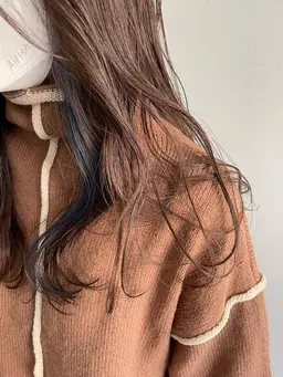 ブリーチ込み🌈カット＋インナーカラー＋フルカラー✨3ステップトリートメント