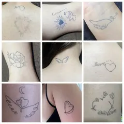 サンプルデザイン♡ジャグアタトゥー(約10日で消える植物インク使用)