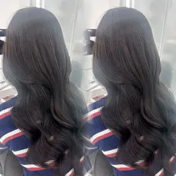 【❤️ご新規様限定❤️】ツヤツヤ暗髪メニュー🌟プレミアムケア 透明感カラー➕超音波トリートメント🌟