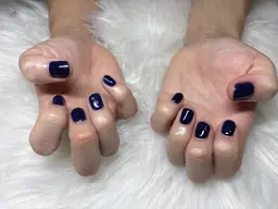 👦🏼メンズネイル🖤「オフ込み」ワンカラーorラメグラ✨