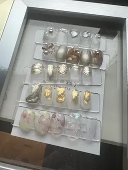 プラスメニュー　パーツ、ラメ、ホロ、オーロラ、ミラーなど　ワンカラーに足したい方へ