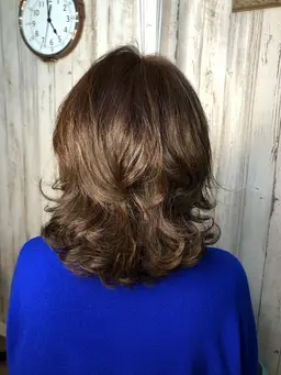 リタッチカラー × デジタルパーマ💋カット込み