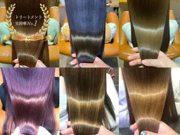 カット＋髪質改善　超音波Aujua 5stepトリートメント　¥8800