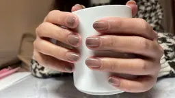 ソフトジェルオフ込み💅ジェルネイルベースワンカラーカラグラ