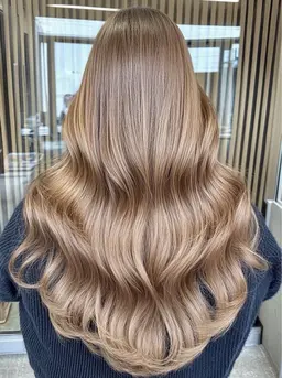 黒髪orダークブラウン【💖自然盛れ💖】ハイブリッドシールエクステ(47cm)40本+馴染ませカット¥5280