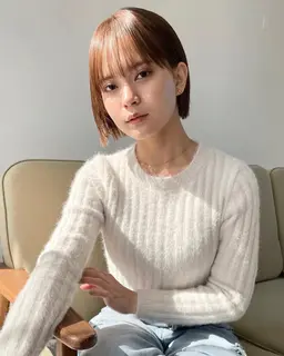 🍨透明感カラー☁️＋トリートメント相談コース