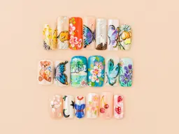 ハンドケアコース、15分ミニマッサージ付き¥4500