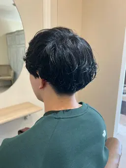 ⚠️月水木リクエスト予約限定⚠️メンズカット+ノーマルパーマ(特殊パーマ不可)