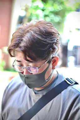 メンズカット+ワンカラー