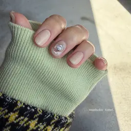 ワンポイントアート🎨一本¥700☺︎例えばワンカラーやグラデーション、フレンチ等の上に追加で⭐︎